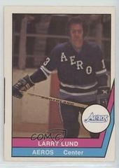 Larry Lund #19 Hockey Cards 1977 O-Pee-Chee WHA Prices