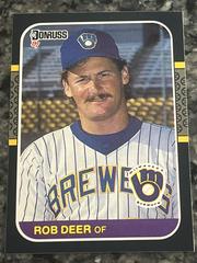 Rob Deer Baseball Cards 1987 Donruss Prices
