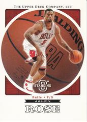 Jalen Rose #7 Basketball Cards 2003 Upper Deck Standing O Prices