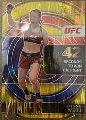 Zhang Weili [Gold] Ufc Cards 2022 Panini Select UFC Numbers Prices