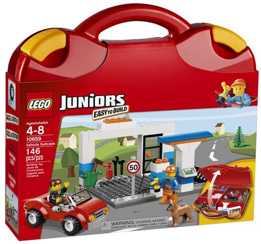 Vehicle Suitcase #10659 LEGO Juniors