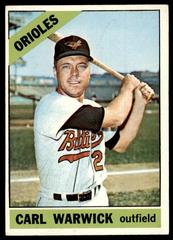 Carl Warwick #247 Baseball Cards 1966 Topps Prices