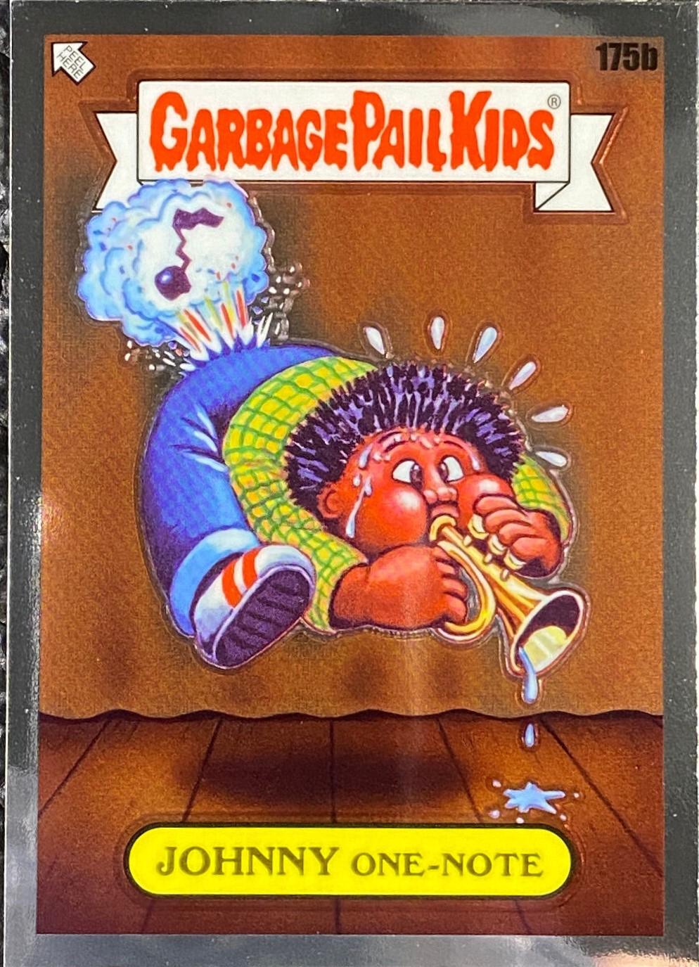 JOHNNY One-Note #175b 2022 Garbage Pail Kids Chrome