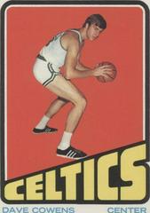 Dave Cowens #7 Basketball Cards 1972 Topps Prices