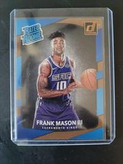 Frank Mason III Basketball Cards 2017 Panini Donruss Prices