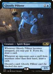Ghostly Pilferer [Extended Art] Magic Core Set 2021 Prices