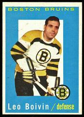 Leo Boivin Hockey Cards 1959 Topps Prices