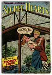 Secret Hearts #25 (1954) Comic Books Secret Hearts Prices