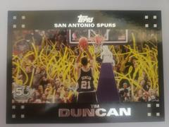 21 | Tim Duncan Basketball Cards 2007 Topps