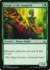 Knight of the Stampede [Foil] Magic Rivals of Ixalan Prices