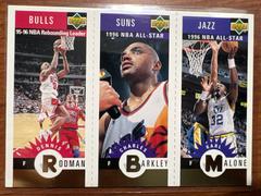 Rodman, Barkley, Malone [Gold] Basketball Cards 1996 Collector's Choice Mini II Prices