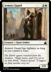 Armory Guard [Foil] #3 Magic Ravnica Remastered Prices
