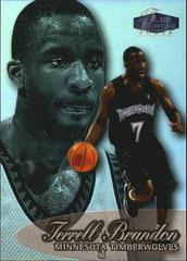Terrell Brandon [Row 3] #44 Basketball Cards 1998 Flair Showcase Prices