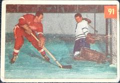 Battle of All Stars #91 Hockey Cards 1954 Parkhurst Prices