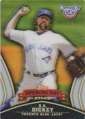 R.A. Dickey #ODS-16 Baseball Cards 2013 Topps Opening Day Stars Prices