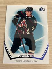 Clayton Keller [Blue] Hockey Cards 2021 SP Prices