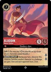 Aladdin - Heroic Outlaw [Foil] Lorcana First Chapter Prices