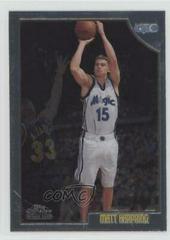 Matt Harpring Basketball Cards 1998 Topps Chrome Prices