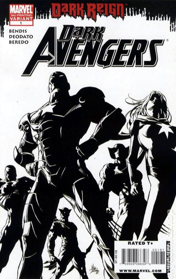 Dark Avengers [3rd Print] #1 (2009) Comic Books Dark Avengers