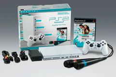 Complete Bundle Contents | Ceramic White PlayStation 2 SingStar Bundle Playstation 2