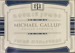 Michael Gallup #PSBV-MGA Football Cards 2021 Panini National Treasures Prices
