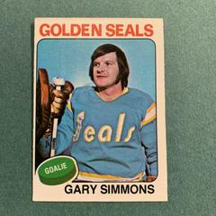 Gary Simmons Hockey Cards 1975 O-Pee-Chee Prices