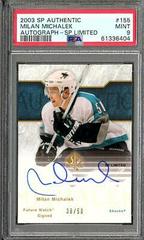 Milan Michalek [Autograph SP Limited] #155 Hockey Cards 2003 SP Authentic Prices