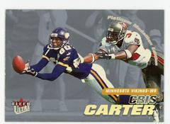 Cris Carter [Platinum Medallion] Football Cards 2001 Ultra Prices