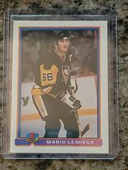 Mario Lemieux #87 Hockey Cards 1991 Bowman Prices