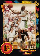 Myron Brown Basketball Cards 1991 Wild Card Prices