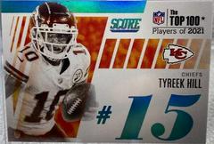 Tyreek Hill Football Cards 2022 Panini Score Top 100 Prices