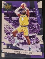 LeBron James Basketball Cards 2021 Panini Court Kings Prices