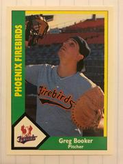 Greg Booker Baseball Cards 1990 CMC Phoenix Firebirds Prices