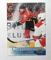 Mark Giordano Hockey Cards 2016 Upper Deck Canvas Prices