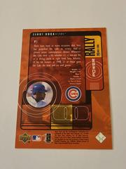 Reverse | Sammy Sosa Baseball Cards 2000 Upper Deck Power Rally