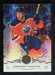 Connor McDavid [Speckled Rainbow Foil] Hockey Cards 2018 Upper Deck Prices