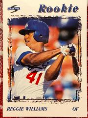 Reggie Williams #252 Baseball Cards 1996 Score Prices