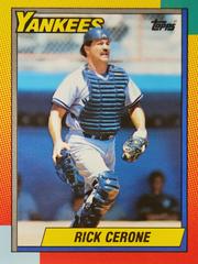 Rick Cerone #21T Baseball Cards 1990 Topps Traded Tiffany Prices