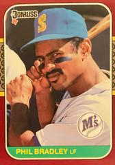 Phil Bradley #122 Baseball Cards 1987 Donruss Opening Day Prices