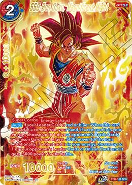 SSG Son Goku, Magnificent Might [SPR] BT17-138 Dragon Ball Super Ultimate Squad