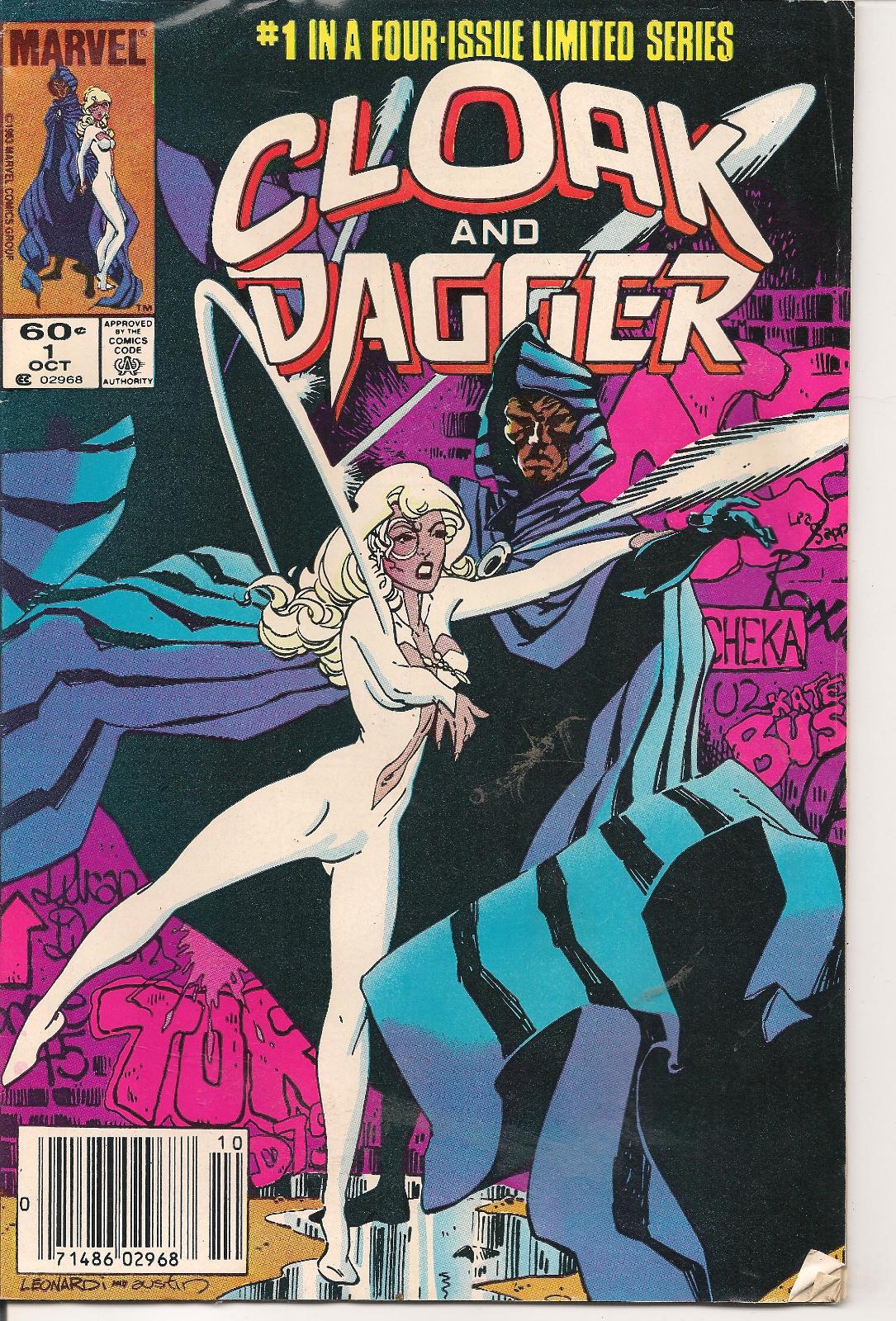 Cloak And Dagger [Newsstand] #1 (1983) Comic Books Cloak and Dagger