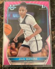JuJu Watkins [Pink] #43 Basketball Cards 2022 Bowman Chrome University Prices