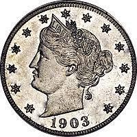 1903 [PROOF] Coins Liberty Head Nickel Prices