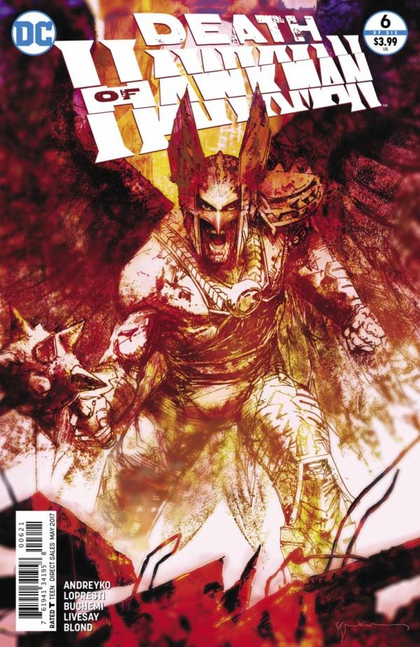 Death of Hawkman [Variant] #6 (2017) Comic Books Death of Hawkman