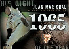 Juan Marichal #H-15 Baseball Cards 2015 Topps Highlight of the Year Prices