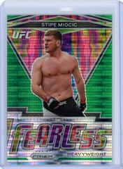 Stipe Miocic [Green Pulsar] #11 Ufc Cards 2021 Panini Prizm UFC Fearless Prices