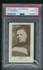 Cy. Denenny #10 Hockey Cards 1923 V145-1 Paterson Prices