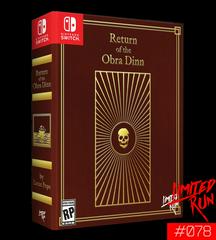 Return of the Obra Dinn [Collector's Edition] Nintendo Switch Prices