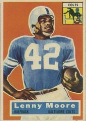 Lenny Moore #60 Football Cards 1956 Topps Prices