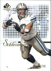 Cory Schlesinger [Gold] #84 Football Cards 2002 SP Authentic Prices
